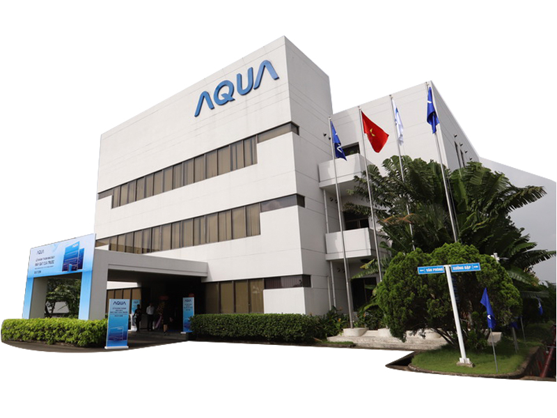 Lắp đặt hệ thống camera IP, hệ thống báo động, âm thanh thông báo cho nhà máy 1 và 2 công ty TNHH Aqua Việt Nam