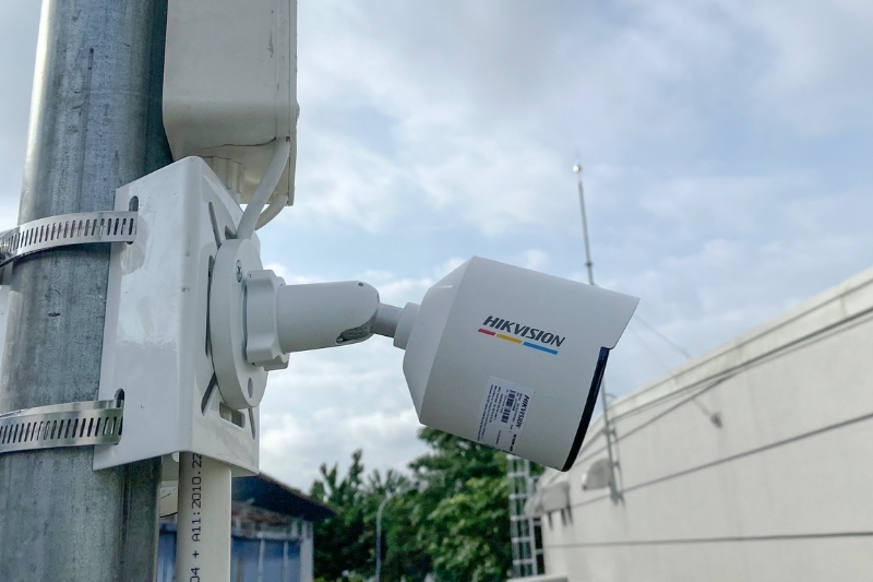 Lắp đặt hệ thống camera đảm bảo thẩm mỹ