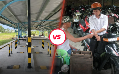 So sánh bãi giữ xe thông minh và bãi giữ xe truyền thống