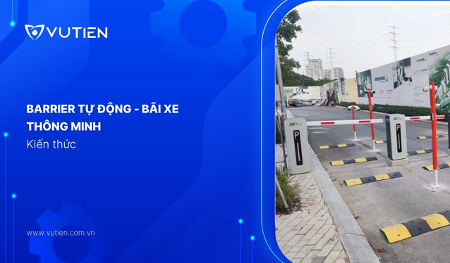 Tìm hiểu về Barrier tự động – Bãi xe thông minh