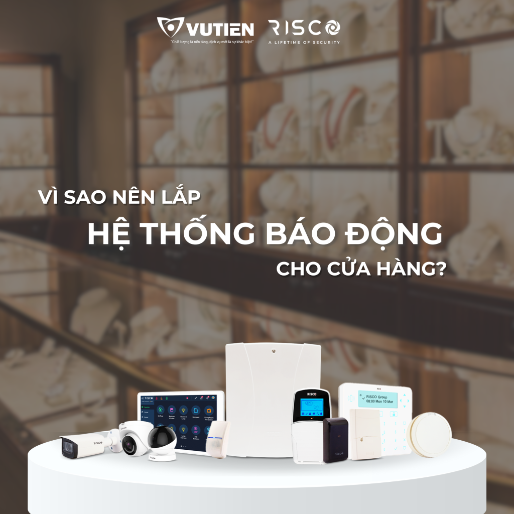 vì sao nên lắp hệ thống báo động cho cửa hàng cao cấp
