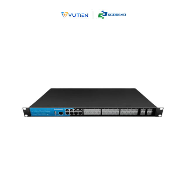 Switch quang 28 Port Scodeno S200-28XGCM-X4S16C8-ACR