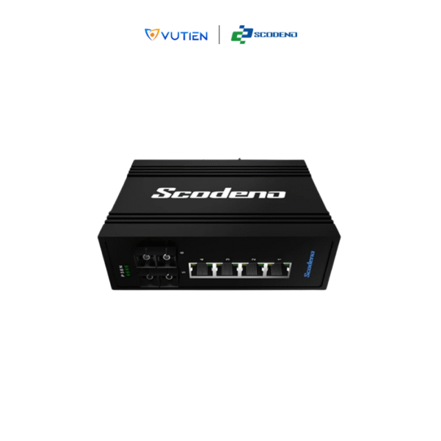Switch công nghiệp PoE 6 Port Scodeno 45-2GX4GP