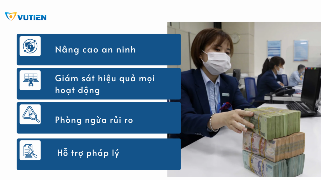 Lợi ích lắp đặt camera cho ngân hàng