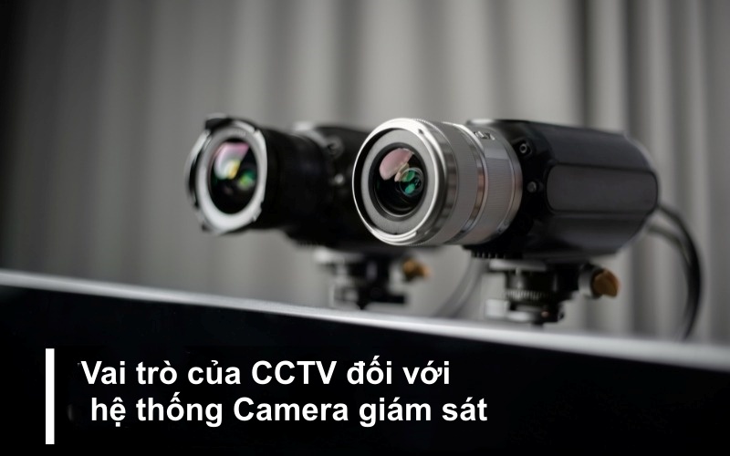 Vai trò của CCTV đối với hệ thống camera giám sát.