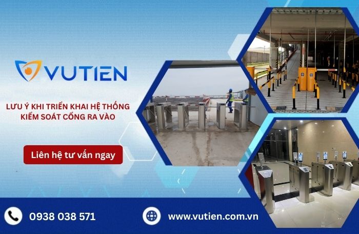 Những lưu ý cần biết khi lắp đặt kiểm soát cổng