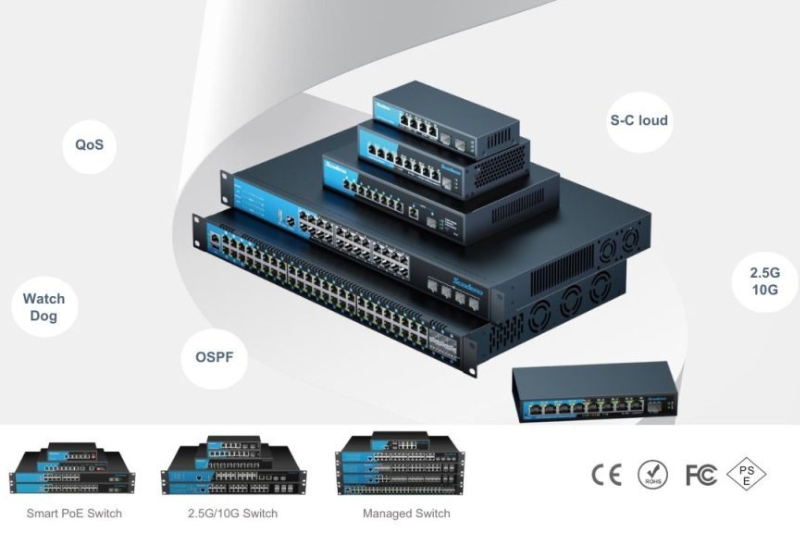Kinh nghiệm lựa chọn Switch cho hệ thống CCTV