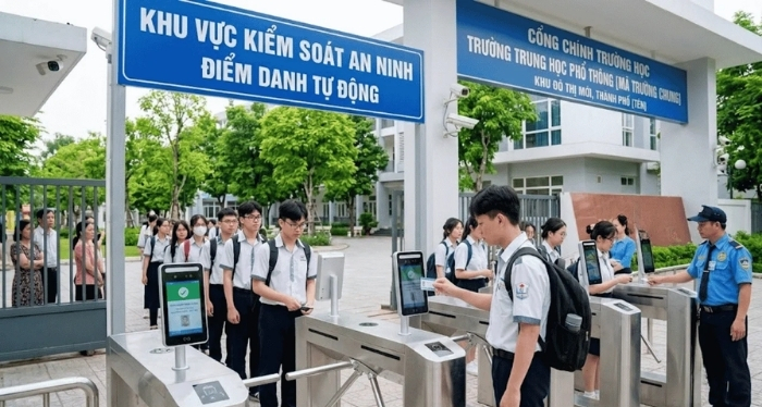 Tại sao trường học nên lắp đặt kiểm soát ra vào tích hợp điểm danh học sinh?